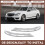 Cornice Fendinebbia Anteriore per Auto Griglia Cromata per   W204 C200 C280 C350 4