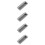 4Pièces Poignées De Remplacement Gris Pour Fenêtre Balcon 9