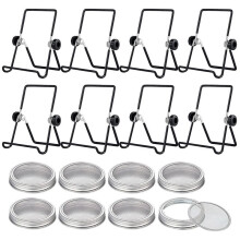 Le Kit de 8 Pots de Germination Comprend des Couvercles de Germination et des Supports de Germination.