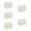 250Pièces Enveloppes Délicates Blanches Pour Lettres Et Invitations 11