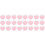 24Stk Bambusfaser Gesichtspads Wiederverwendbar Makeup Rosa 3