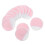 24Stk Bambusfaser Gesichtspads Wiederverwendbar Makeup Rosa 10