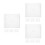 12Pièces Range-Cd Transparent Organisateur Résistant 6