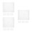 12Pièces Range-Cd Transparent Organisateur Résistant 7