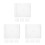 12Pièces Range-Cd Transparent Organisateur Résistant 9