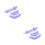 2Pièces Biscuit Violet Matériel Pour Usage Four 8
