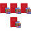 4Ensembles Cahier Planner Rouge Usage Travail 5