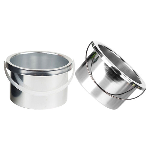 8Pièces Contenants Métal Silicone Pour Chauffe-Cire Usage Pro 2