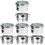 8Pièces Contenants Métal Silicone Pour Chauffe-Cire Usage Pro 4