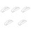 5Pcs Clear Acrylic Hat Display Holders for Desktop Storage and Display 5