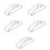 5Pcs Clear Acrylic Hat Display Holders for Desktop Storage and Display 9