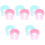 10Pièces Casque De Douche Bébé Silicone Visor 5