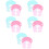 10Pièces Casque De Douche Bébé Silicone Visor 9
