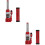 2Pcs Red Tire Changing Tools Stabilizing Jack with Safety Valve 6