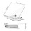 Support Tablette Et Livre Blanc Avec Base Stable Ajustable 3