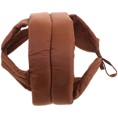 4Pièces Casquette Tampon Confortable Réglable En Coton Marron 1