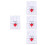 4Sets Plastic Cpr Compression Training Kit Teacher Model with Feedback 4