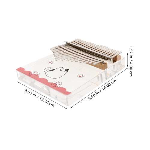 Kalimba Pouce 17 Tonalités Portable Pour Débutants 2