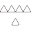 5Pièces Support Triangle Billard Pour Table À 6