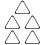 5Pièces Support Triangle Billard Pour Table À 8