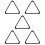 5Pièces Support Triangle Billard Pour Table À 10