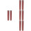8 Papier Peint Adhésif Bois Marron Décor Durable PVC 7