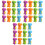 144Pcs Mini Dinosaur Erasers for Kids Bulk Assorted Color Safe Rubber 4