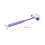 3Pièces Marteau Diagnostic Polyvalent Violet ABS Pour Examens Médicaux 3