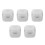 5Pcs Portable Black Nail Art Tool Soaking Box Manicure Cleaner Case 7