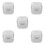 5Pcs Portable Black Nail Art Tool Soaking Box Manicure Cleaner Case 10
