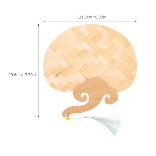 Éventail Bambou Multi-Usage Refroidisseur Fête Été DIY 2