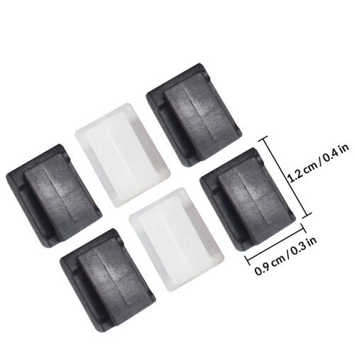 100St Multi-Purpose Kabelklemmen Nylon Zelfklevend Voor Kabelbinding 1