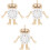 3Sets Sensorisch Busy Board DIY Speelgoed Voor Kinderen 3