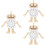 3Sets Sensorisch Busy Board DIY Speelgoed Voor Kinderen 6