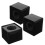 15Pièces Supports Microphone En Plastique Noir Pour Interviews 2