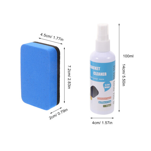 1Set Portable Multi Pickleball Paddle Eraser Cleaner Kit for Home Use 2