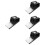 4Pièces Support Fer À Souder Tout Métal Noir Usage 8