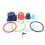 5Sets Durable Plastic Ring Toss Game Toy Agility Training Children Toy 10