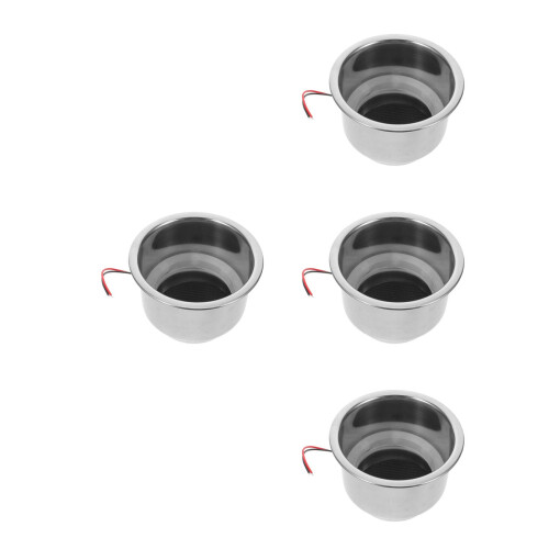4Pièces Support Tasse Antidérapant Pour Yacht Marine 1