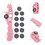 1Set Compact Pink Plastic Ampoule Bottle Opener Tool for Easy Opening 9
