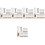 250Ensembles Clips De Bandage En Aluminium Réutilisables Multicolores 6