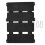 14W5V sammenleggbart monokrystallinsk solcellepanel med 2 USB-porter 1