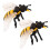 2Pcsfigurinha Plástica De Para E 1