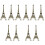 10Pièces Tour Eiffel Zinc Café Décoration Intérieur 5