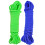 6Pcs Funny Skipping Ropes for Kids Assorted Colors Elastic Durable 1