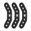 3Pcs PU Wrist Strap Yoke for Hunting and Training 1