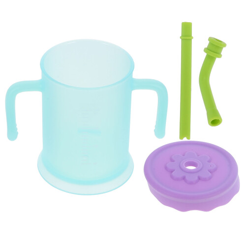 5Pièces Gobelets Incassables Avec Silicone 1