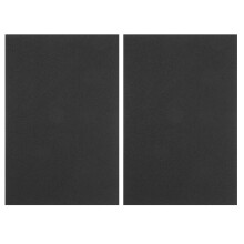 2Pcs Black Carbon Felt Welding Blanket Heat Resistant Fireproof Mat
