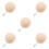 5Pièces Poire Pipette En Caoutchouc Beige Usage Durable 5