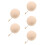 5Pièces Poire Pipette En Caoutchouc Beige Usage Durable 7